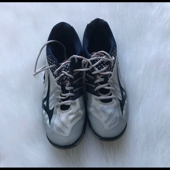 american flag volleyball shoes